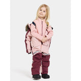 Didriksons Dusty Pink Bjärven Kids Coverall 8