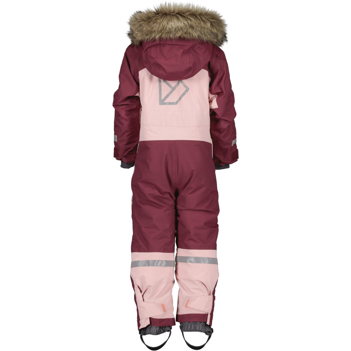 Didriksons Dusty Pink Bjärven Kids Coverall 8