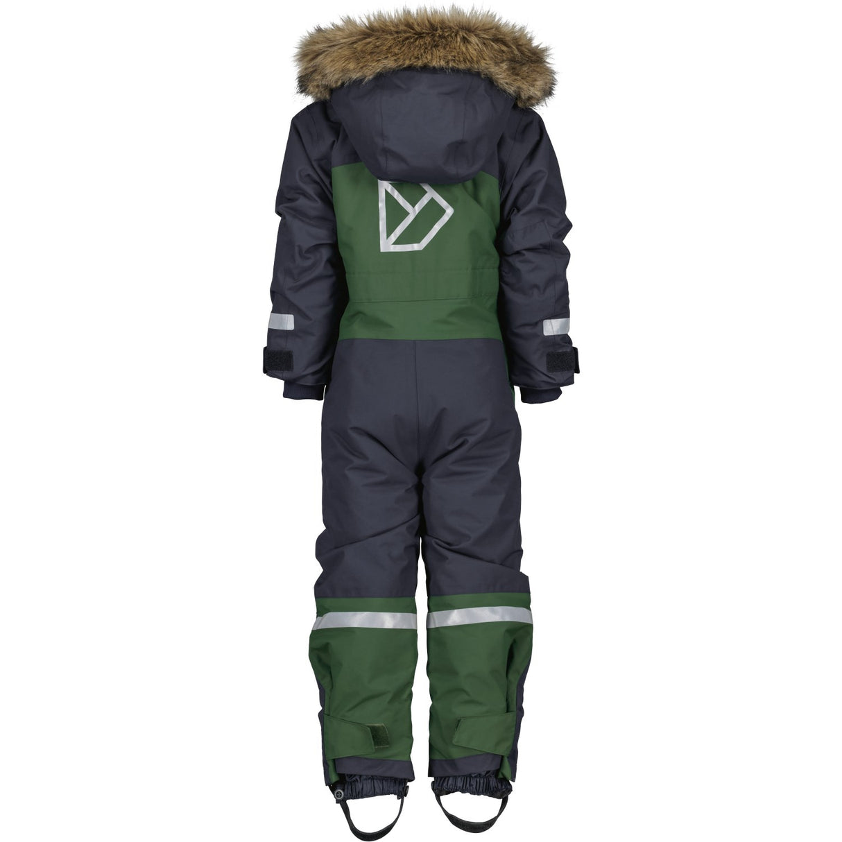 Didriksons Pine Green Bjärven Kids Coverall 12