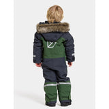 Didriksons Pine Green Bjärven Kids Coverall 12