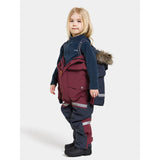 Didriksons Rusty Wine Bjärven Kids Coverall 17