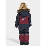 Didriksons Rusty Wine Bjärven Kids Coverall 17