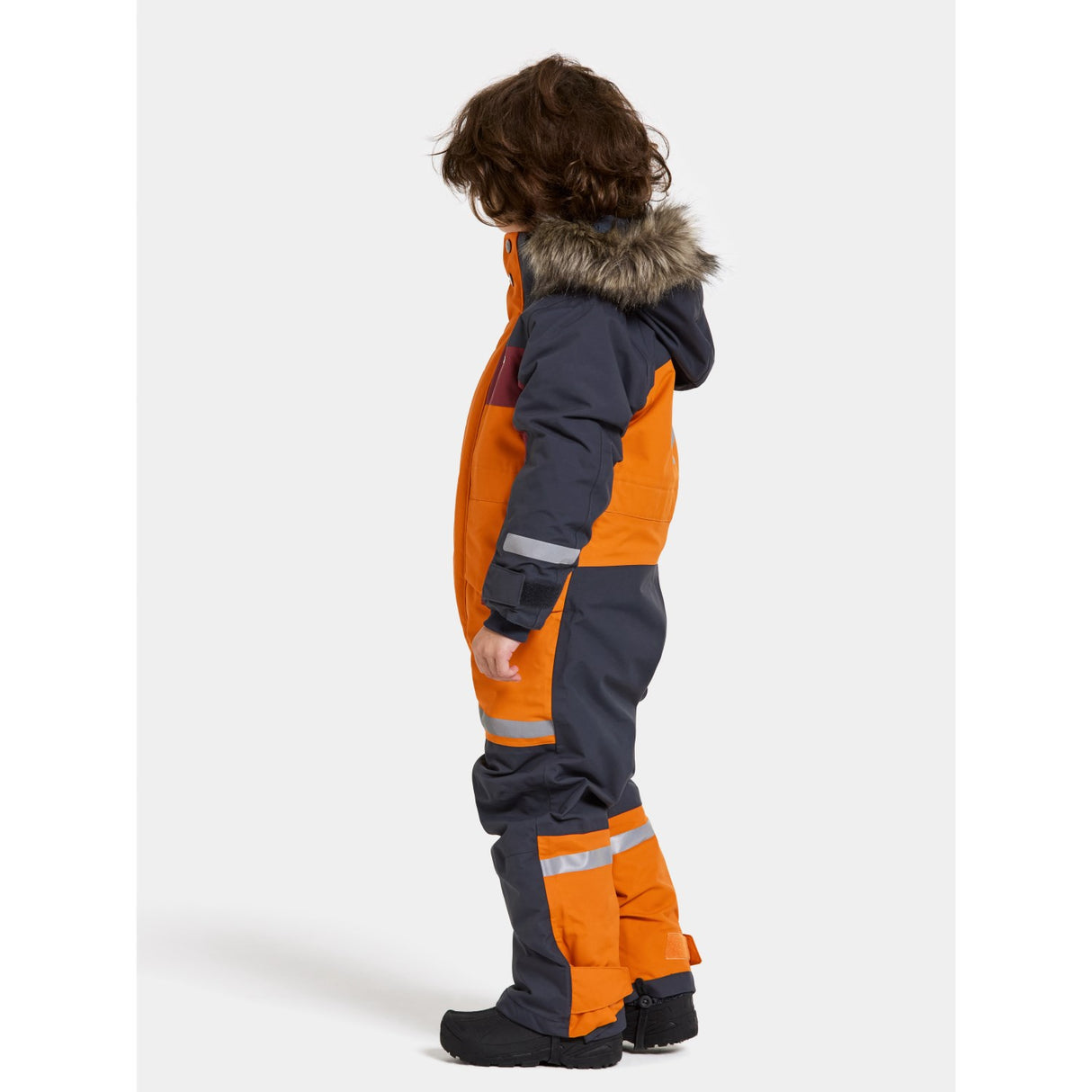 Didriksons Orange Jam Bjärven Kids Coverall 21