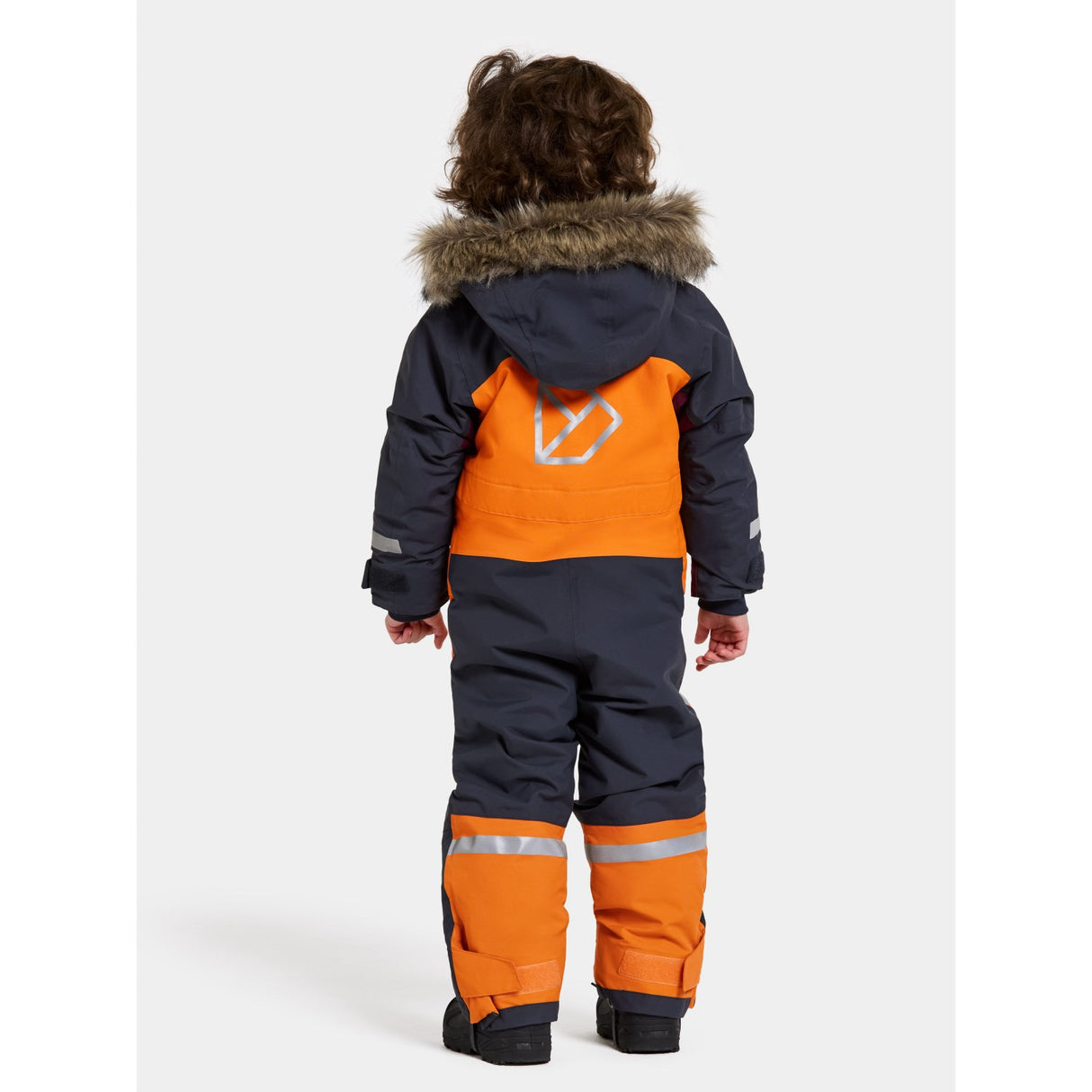 Didriksons Orange Jam Bjärven Kids Coverall 21