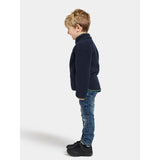 Didriksons Navy Gibbs Kids Fullzip Fleece Jacket 2