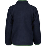 Didriksons Navy Gibbs Kids Fullzip Fleece Jacket 2