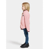 Didriksons Dusty Pink Gibbs Kids Fullzip Fleece Jacket 2