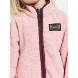 Didriksons Dusty Pink Gibbs Kids Fullzip Fleece Jacket 2