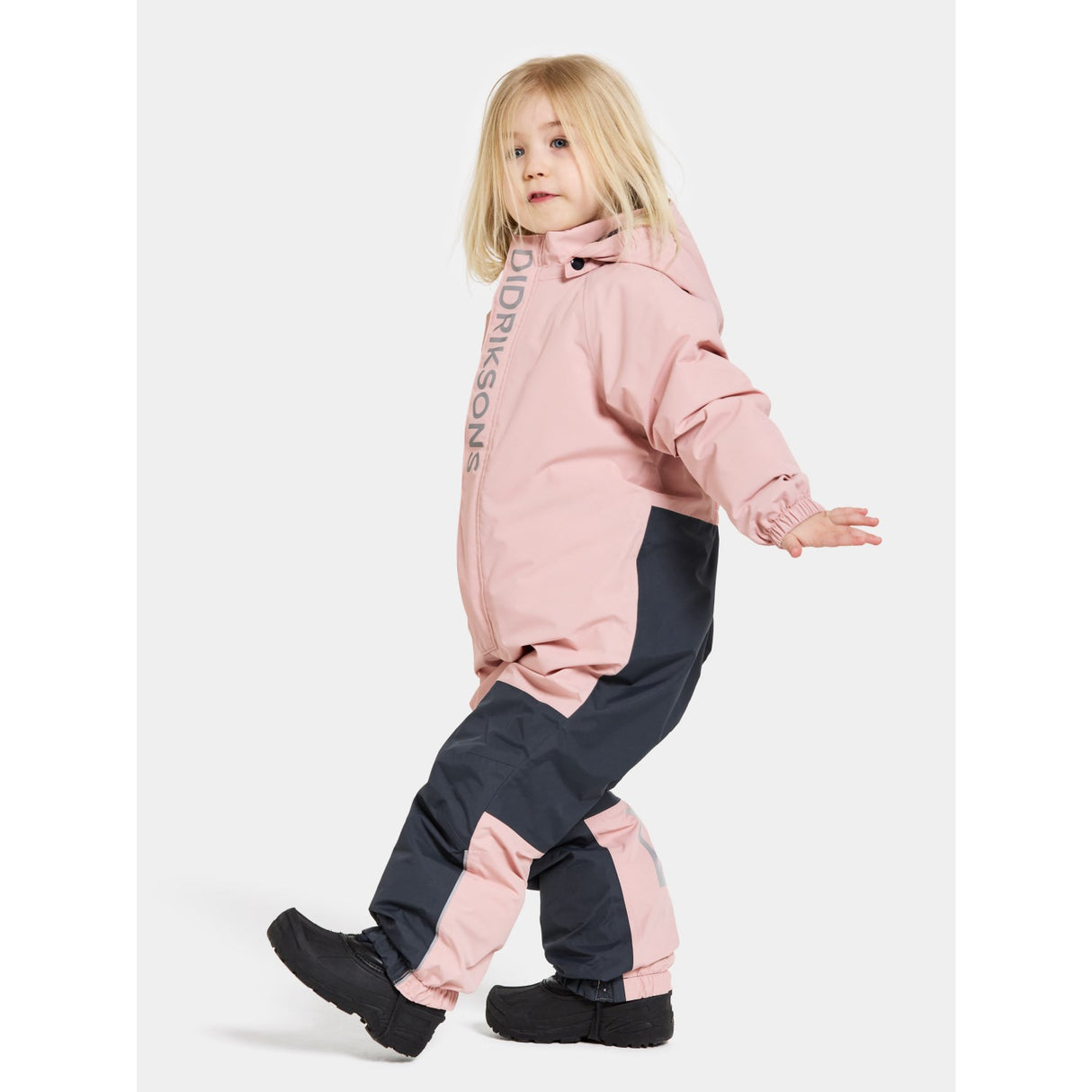 Didriksons Dusty Pink Talvi Kids Coverall