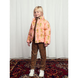 Mini Rodini Pink Winter Flowers Aop City Puffer Jacket