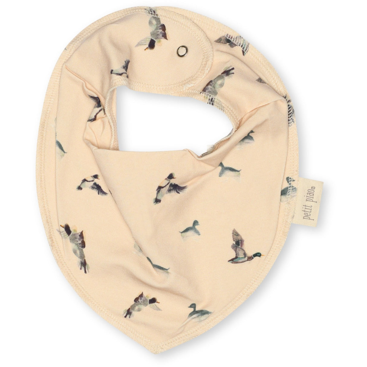 Petit Piao Duck Aop Bib Printed