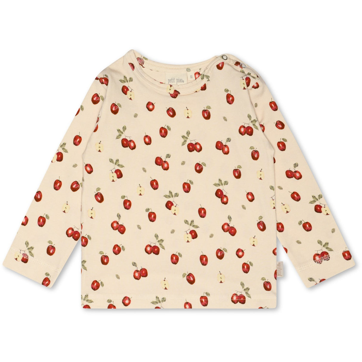 Petit Piao Apple Aop Blouse Printed