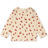 Petit Piao Apple Aop Blouse Printed