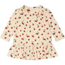 Petit Piao Apple Aop Dress Gather Printed