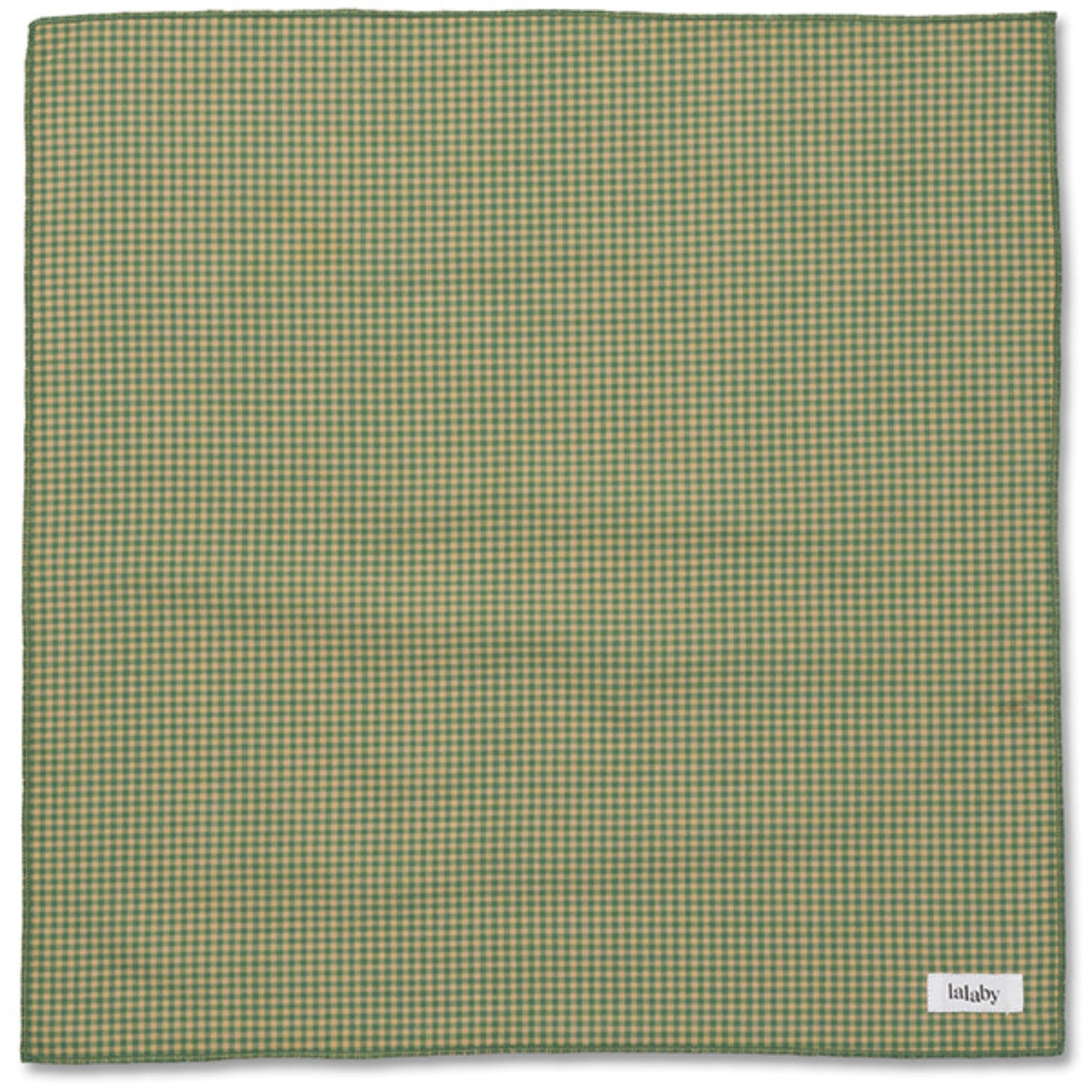 Lalaby Green Check Eddie Scarf