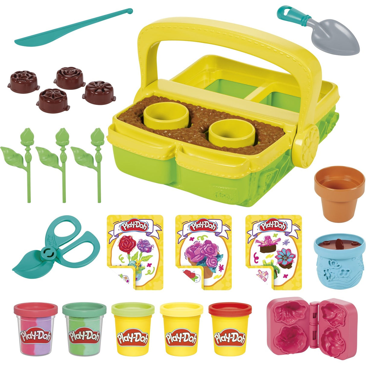Play-Doh Blooming Flowers Playset