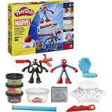Play-Doh Spiderman Launch And Slice Battle