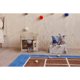 OYOY Light Brown Melange Polly Cat Tennis Doll