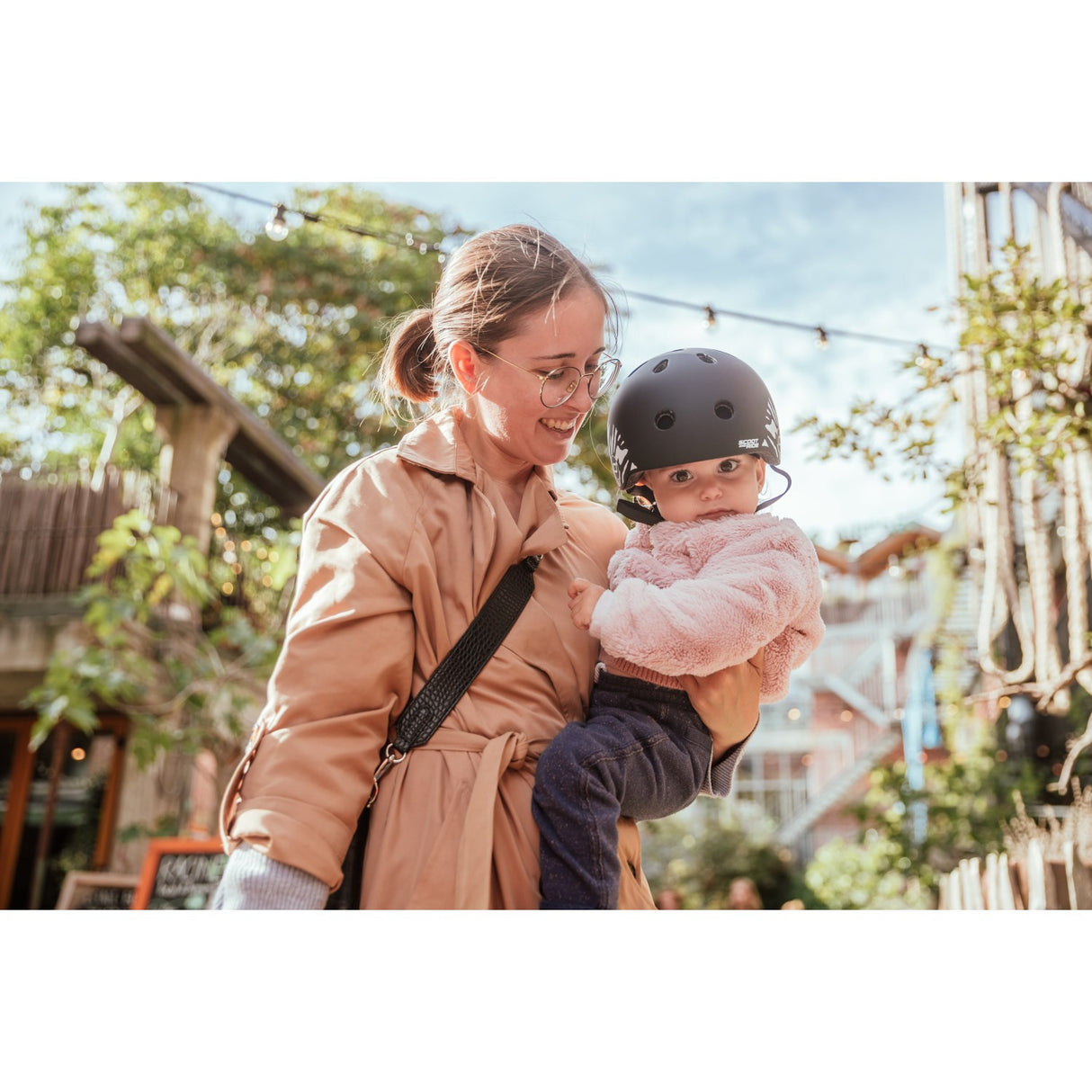 Scoot and Ride Lifestyle Safety Helmet Zebra