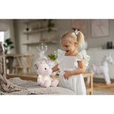 Teddykompaniet Teddy Unicorns - Unicorn Enya, Pink, 20 cm