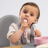 REER Flexible Baby Cutlery - Pink