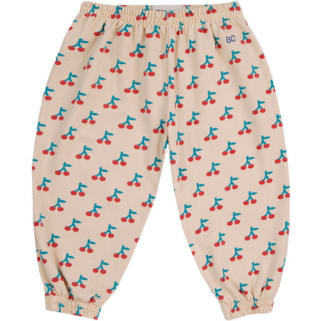 Bobo Choses White Cherry All Over JAndging Pants