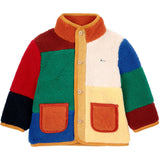 Bobo Choses Multicolor Color Block Sheepskin Jacket