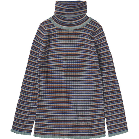 FUB Multi Stripe Rollneck Tee L/S