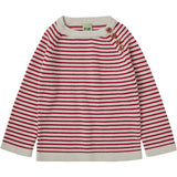 FUB Ecru/Red Sweater