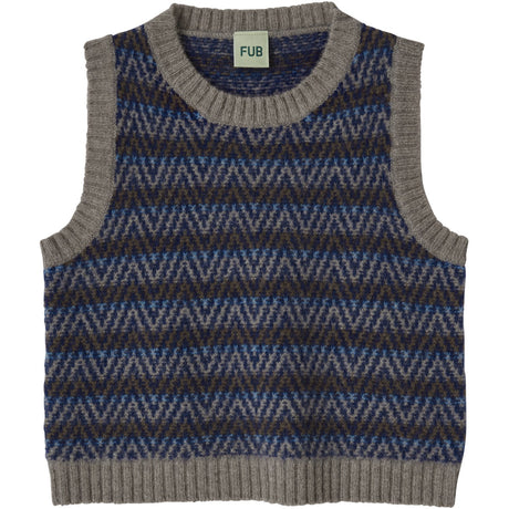 FUB Hazel Melange Lambswool Vest