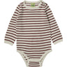 FUB Ecru/Clay Baby Bodysuit Ls