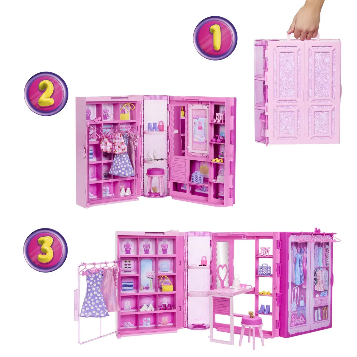 Barbie® Fashion Fun Dream Closet m Doll 3