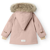 Mini A ture Adobe rose Wang Fleece Winter jacket w. Fur