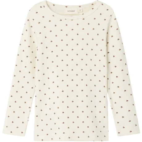 Lil'Atelier Turtledove Ladybug Lago Kim Slim Blouse Noos