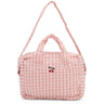 Konges Sløjd Powder Pink Check Doll Bag