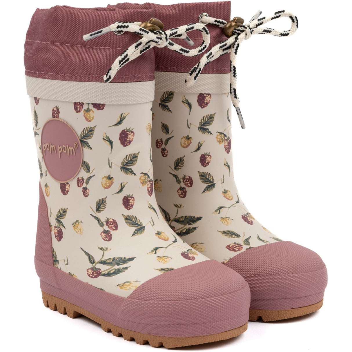 Pom Pom Rasberry/Withered Rose GumBoots™ Thermo