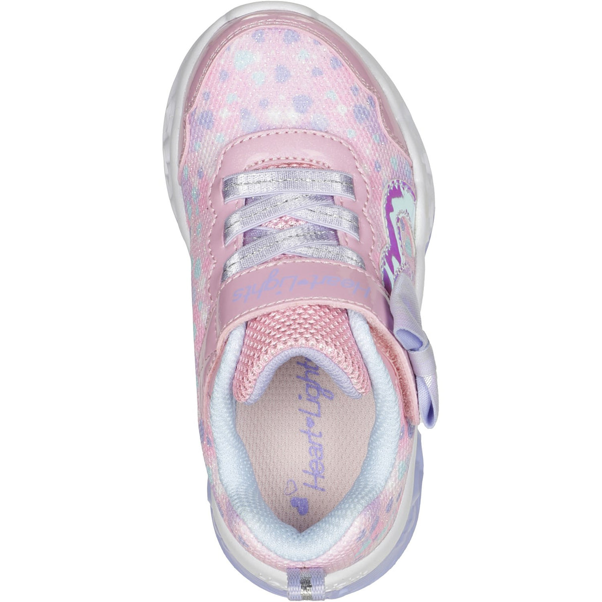 Skechers Pink Flutter Heart Lights - Kind Spirit