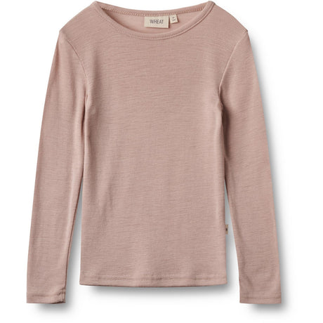 Wheat Dry Rose Wool Blouse Alfie