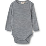 Wheat Melange Grey Wool Body Lucca