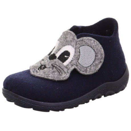 Superfit Blue/Grey Happy Octi Slippers With Warm Lining