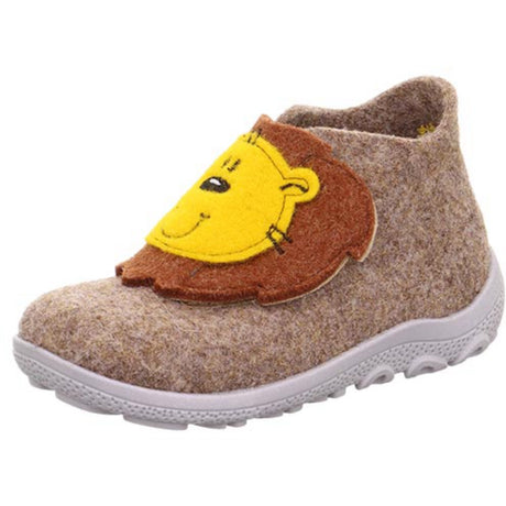 Superfit Beige/Grey Happy Octi Slippers With Warm Lining