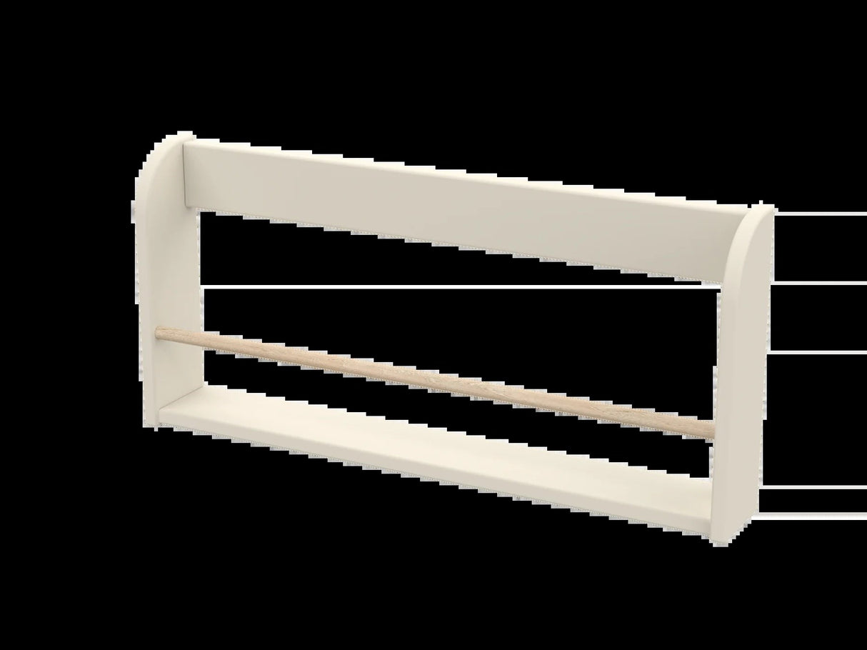 FLEXA Creme DOTS Bookshelf 75x10x34.5 cm