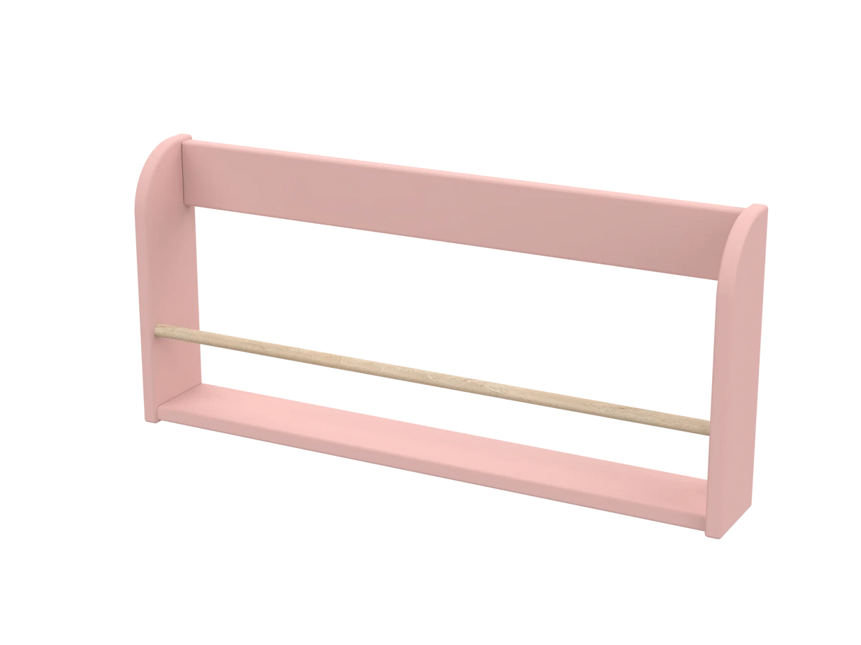 FLEXA Blushing Pink DOTS Bookshelf 75x10x34.5 cm