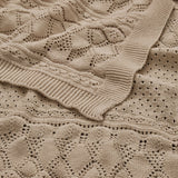 Cam Cam Copenhagen Hazel Pointelle Baby Knit Throw