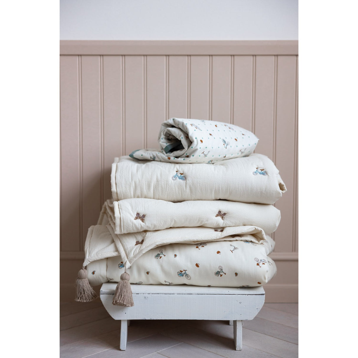 Cam Cam Copenhagen Butterfly Kids Embroidered Blanket