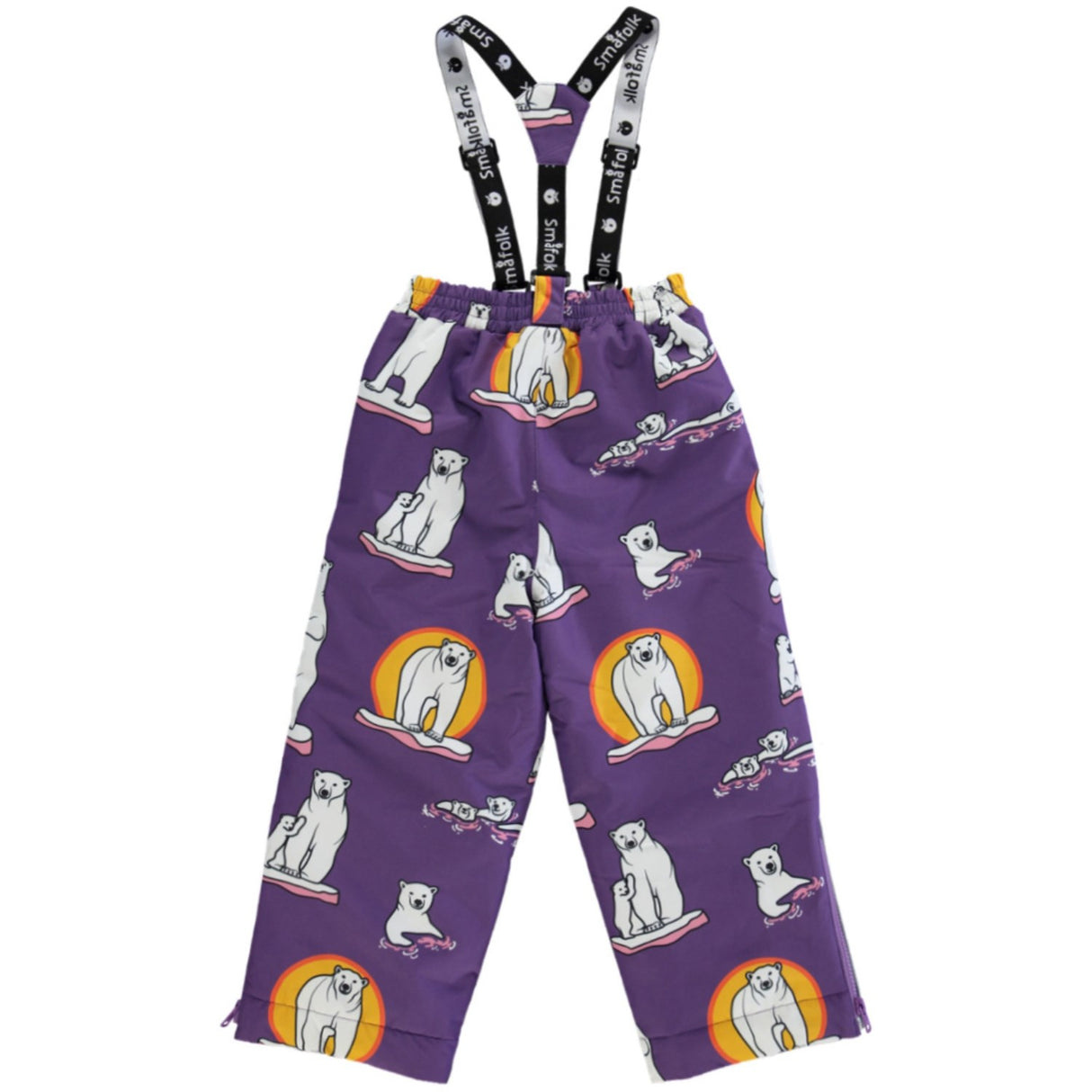 Småfolk Purple Heart Snow Pants Med Isbjørne