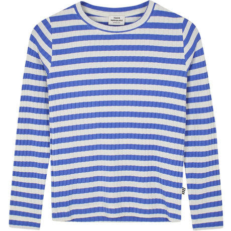 Mads Nørgaard Amparo Blue/Vanilla Ice 5x5 Classic Stripe Talika Top