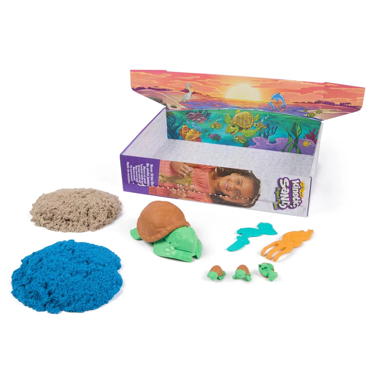 Kinetic Sand Kinetic Sand Tortoiseshell Beach Set