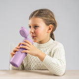 REER Drinking bottle with straw - Purple