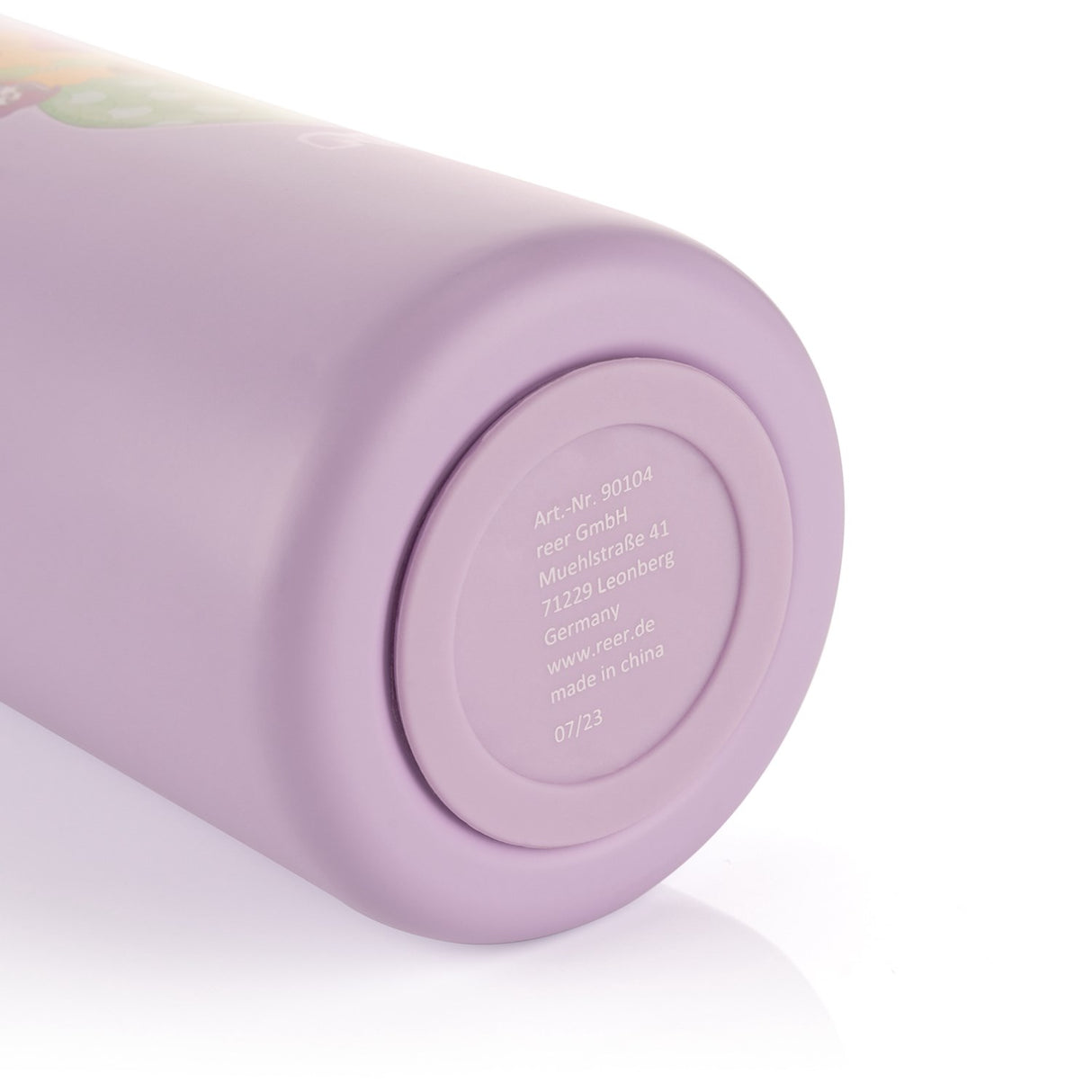 REER Drinking bottle with straw - Purple